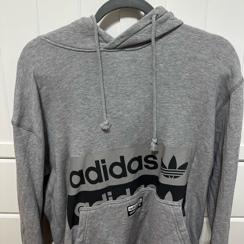 Adidas gray hoodie